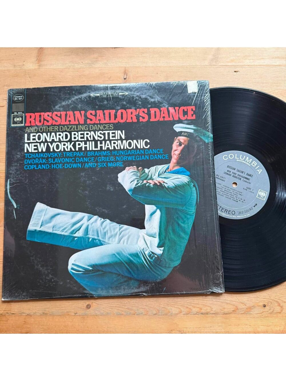 Leonard Bernstein/New York Philharmonic - Russian Sailor's Dance 33rpm VG+ VR18